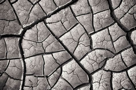 Dry Ground Texture. Element Of Design. Stock Photo, Picture And ...