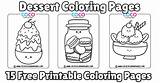 Dessert Coloring Pages  15 Free Printable Cute sketch template