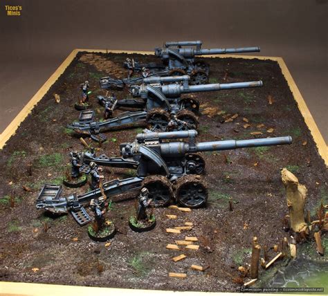 Warhammer imperial guard, Warhammer 40k miniatures, Military diorama