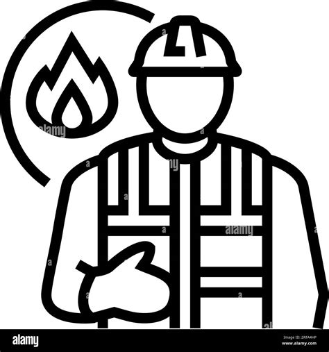 technician gas service line icon vector illustration Stock Vector Image & Art - Alamy