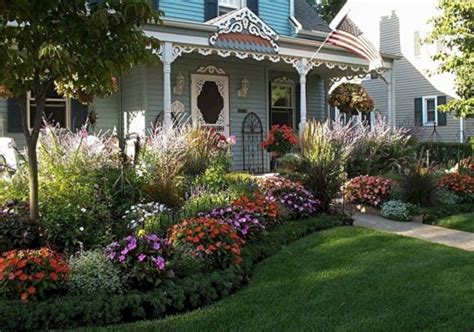 117 Best Front Yard Flower Beds Ideas for Shady Yards - Decrooa.com | Landscape ideas front yard ...