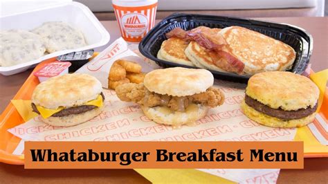 Whataburger Breakfast Menu, Hours, and Prices in 2024