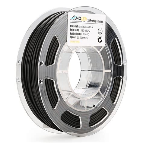 PLA Conductive Filament 1.75mm, 200gm – Amolen