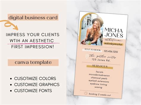 Esthetician Business Cards Templates