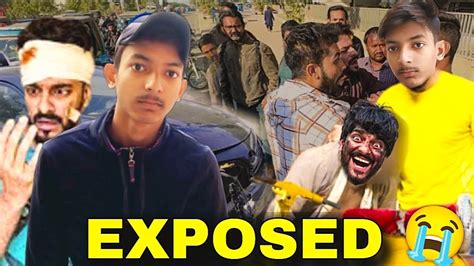 Mishkat Khan Ka Accident Wala Vlog Exposed Kardiya😱 | Car Accident Story👏 |@mishkatkhan - YouTube