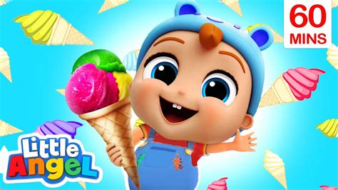 Summer Ice Cream Song + More Little Angel Kids Songs & Nursery Rhymes - YouTube