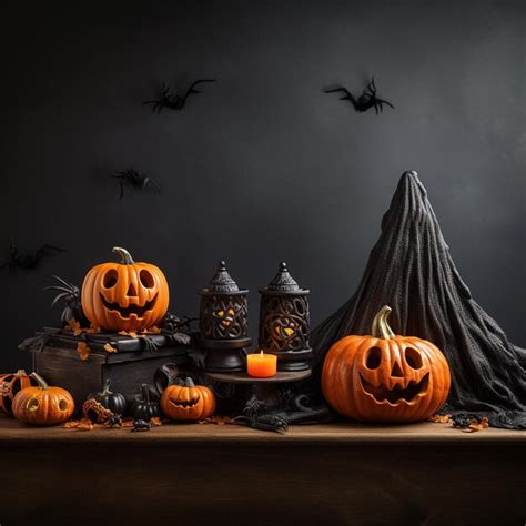 Premium AI Image | Eerie Halloween witch cauldron