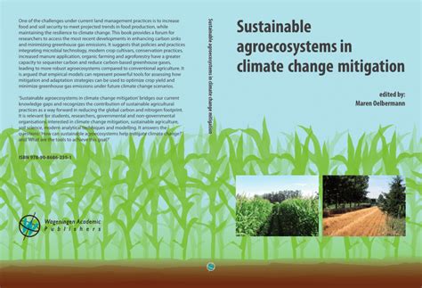 (PDF) Sustainable Agroecosystems in Climate Change Mitigation