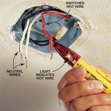 How to Install a Ceiling Light Fixture | Installing light fixture ...