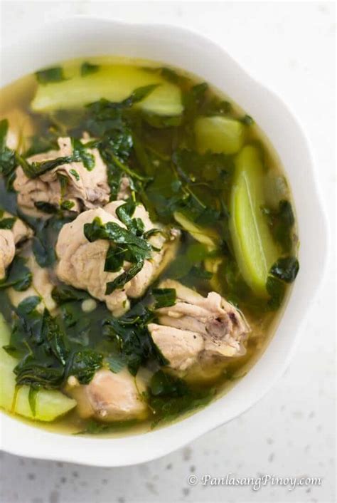 Tinolang Manok Recipe - Panlasang Pinoy