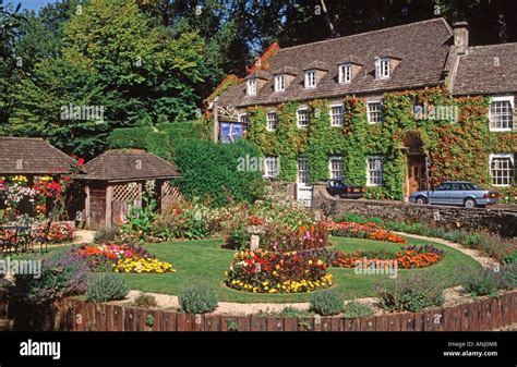 The Swan Hotel, Bibury, The Cotswolds, Gloucestershire, UK Stock Photo - Alamy