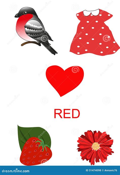 Objects Of Red Color Royalty Free Stock Photos - Image: 31474098