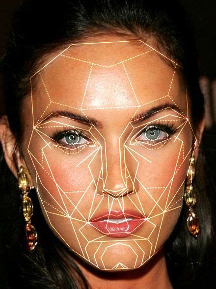 Golden ratio/mask Megan Fox! She maybe crazy, but is stunning! The ratio doesn't lie ...