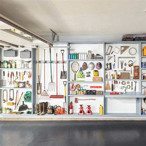 garage storage wall | Garage storage solutions, Garage storage organization, Garage organization ...