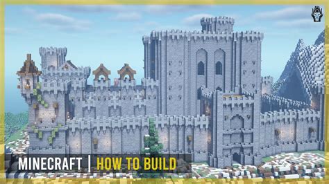 Minecraft How to Build a Huge Castle (Tutorial) - YouTube