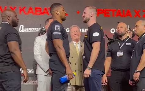 Anthony Joshua vs. Otto Wallin weigh-in: Day of Reckoning: What time is ...