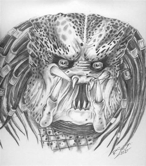 predator unmasked by rickster60 on DeviantArt