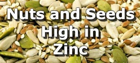 Top 10 Nuts and Seeds Highest in Zinc