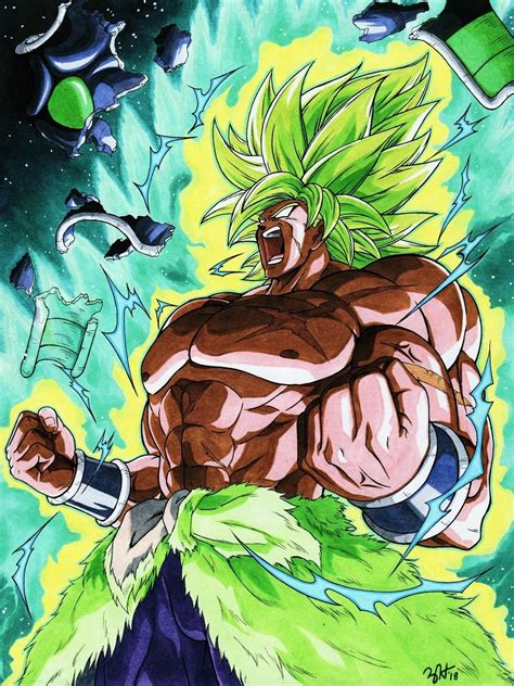 Broly Ssj Legendario Anime Dragon Ball Super Dragon Ball Super Manga ...