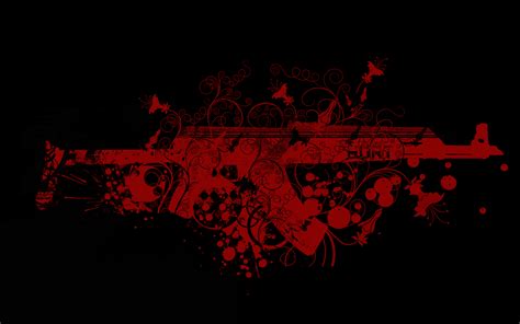 🔥 Download Ak47 Splatter Blood Red Ops Gun Akhere Isdump Thread HD ...