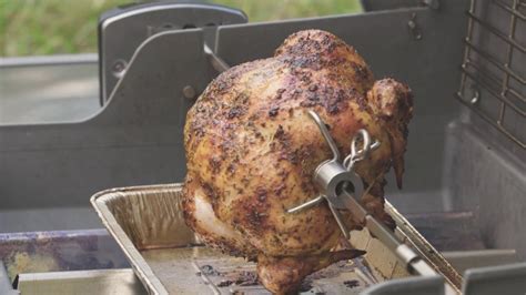 Rotisserie Chicken On Weber Summit Gas Grill - foodrecipestory