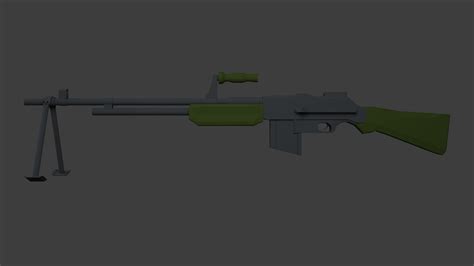 Bar Rifle Model - TurboSquid 1245374