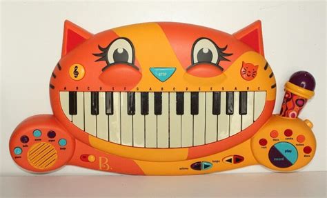 Kids Musical Keyboard Microphone Piano Toy - Cat Kitten Meowsic | in Durham, County Durham | Gumtree