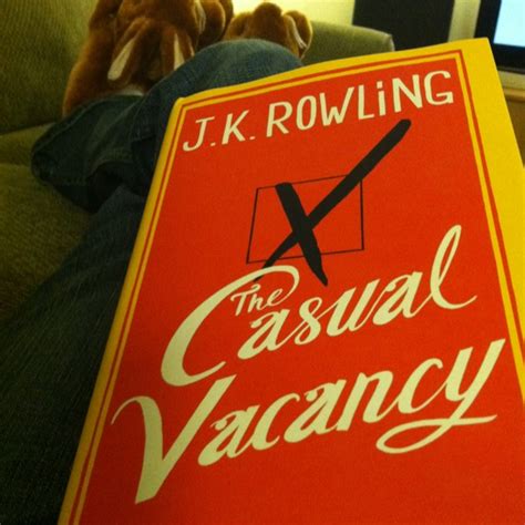 The Casual Vacancy by J.K. Rowling - my current read. | The casual ...