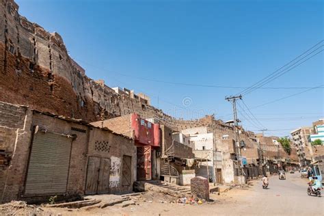 Hyderabad Old City Wall 107 Editorial Photography - Image of picturesque, pakistan: 167677877