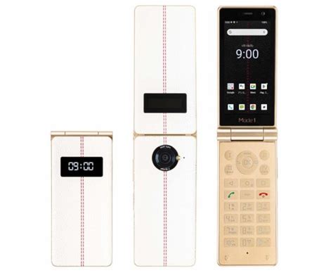 This Japanese flip phone combines modern specs with a retro number pad ...