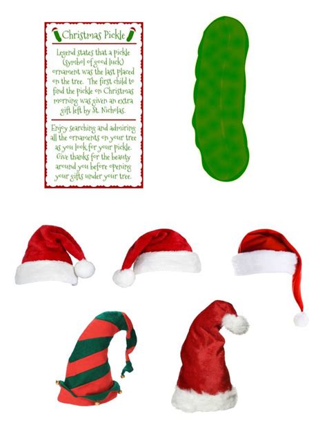 This Christmas Pickle craft pack is a free instant download to have fun ...