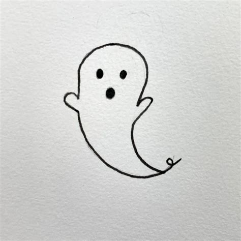 15 Ghost Drawing Ideas: How To Draw A Ghost