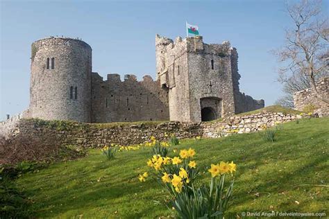 manorbier-castle - delveintowales