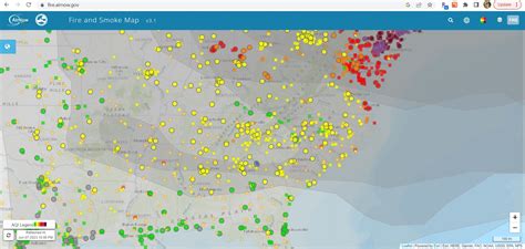 Interactive smoke and fire map | Climate and Agriculture in the Southeast