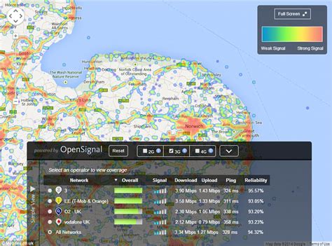 Map reveals mobile coverage across the UK and which network is best in YOUR area | Daily Mail Online