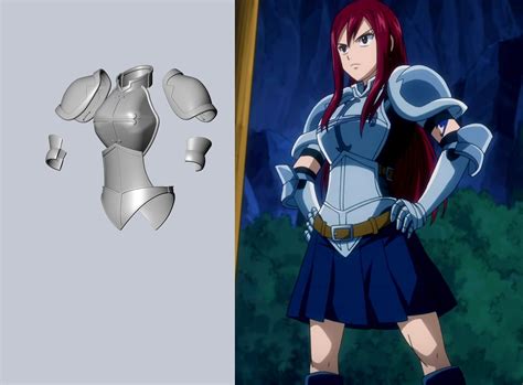 Erza Scarlet Heart Kreuz Armor