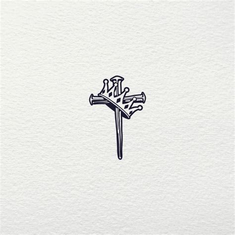 Nail Cross SVG Three Nails Cross SVG Faith Jesus Crucifix Christian Religious Vinyl Cutting Cut ...