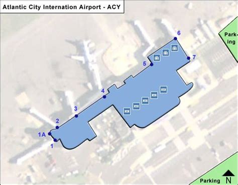 Atlantic City Airport Map: Guide to ACY's Terminals