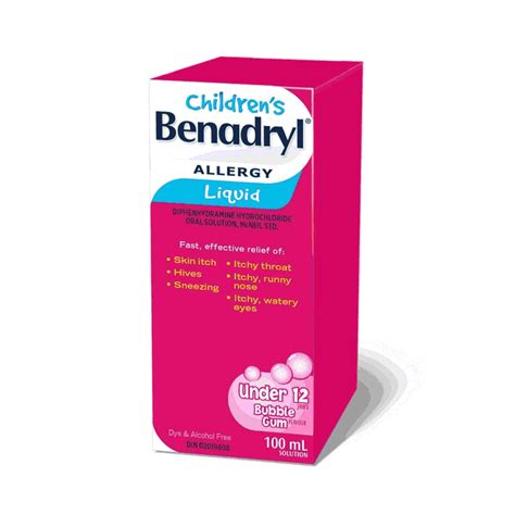 Children’s BENADRYL® Allergy Liquid | BENADRYL® Canada