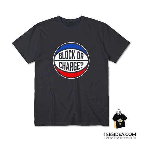 Rex Chapman Block Or Charge T-Shirt - Teesidea.com