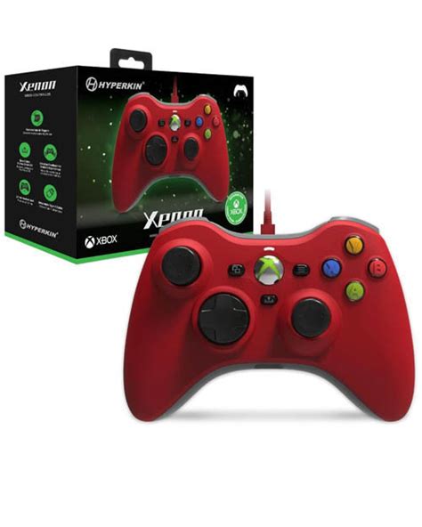 Buy Xbox Series X Xbox Series X Xenon Wired Controller Red by Hyperkin ...