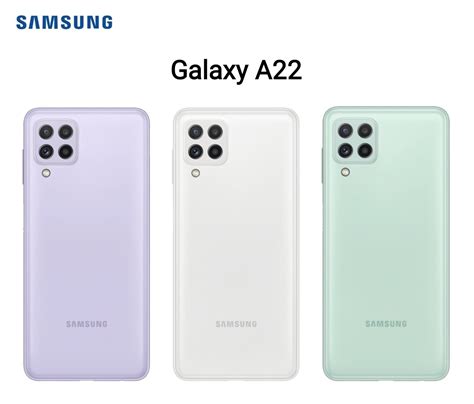 Samsung Galaxy A22 5G with a Dimensity 700 SoC launched alongside the Galaxy A22 4G - Gizmochina