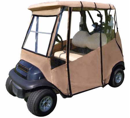 Golf Cart Covers and Enclosures for EZGO, Club Car and Yamaha Carts.