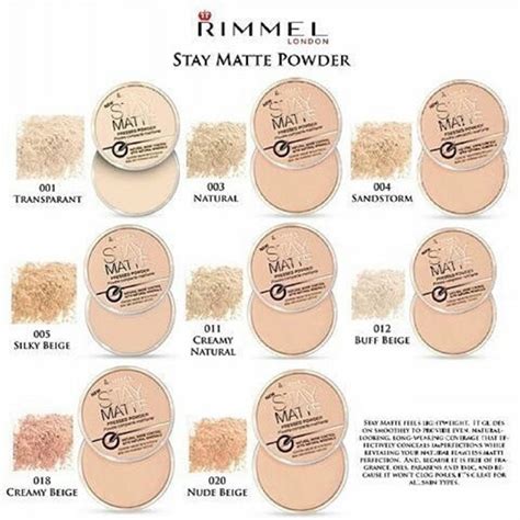 Rimmel Stay Matte Powder Swatches | ubicaciondepersonas.cdmx.gob.mx