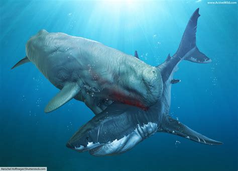 Prehistoric Shark Megalodon