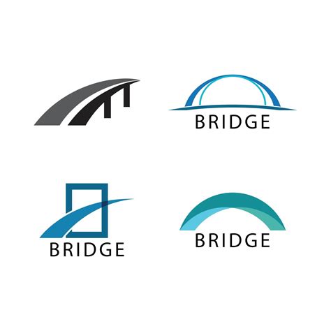 Bridge Logo Template 2878573 Vector Art at Vecteezy