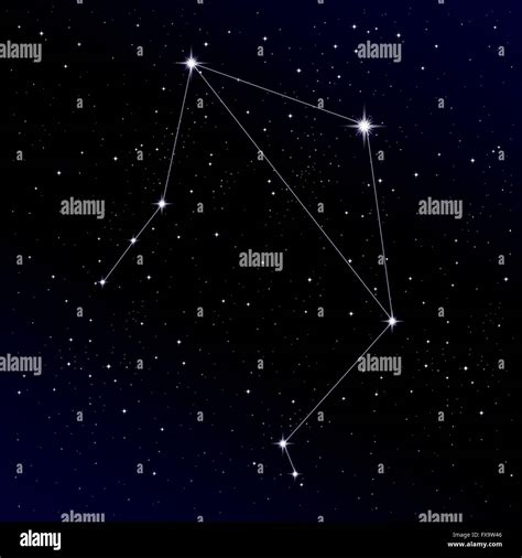 Libra constellation Stock Vector Art & Illustration, Vector Image: 102250182 - Alamy