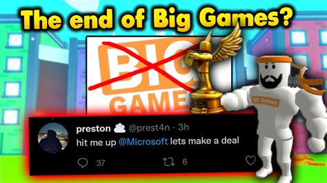 Preston is Trying to SELL🤑 Pet Simulator X & Big Games - YouTube