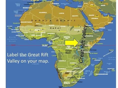 Great Rift Valley Map Location / Location map of the study area including main topographic ...