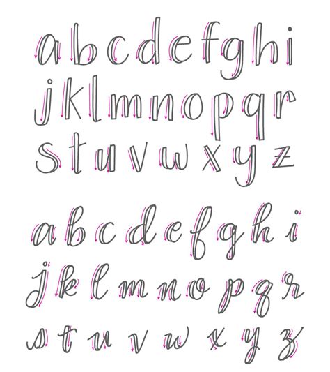 How To Write In Calligraphy Step By Step : Write the uppercase roundhand script. - Mundopiagarcia